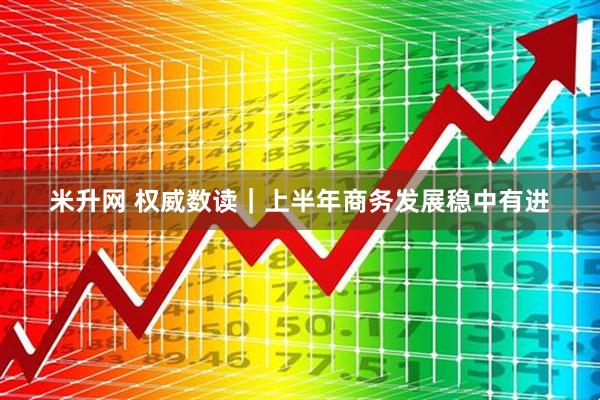 米升网 权威数读｜上半年商务发展稳中有进